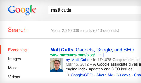 google matt cutts