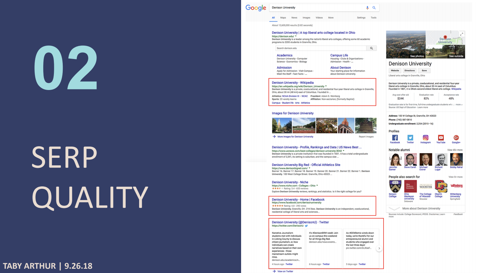 Understanding SERP quality for marketing and SEO