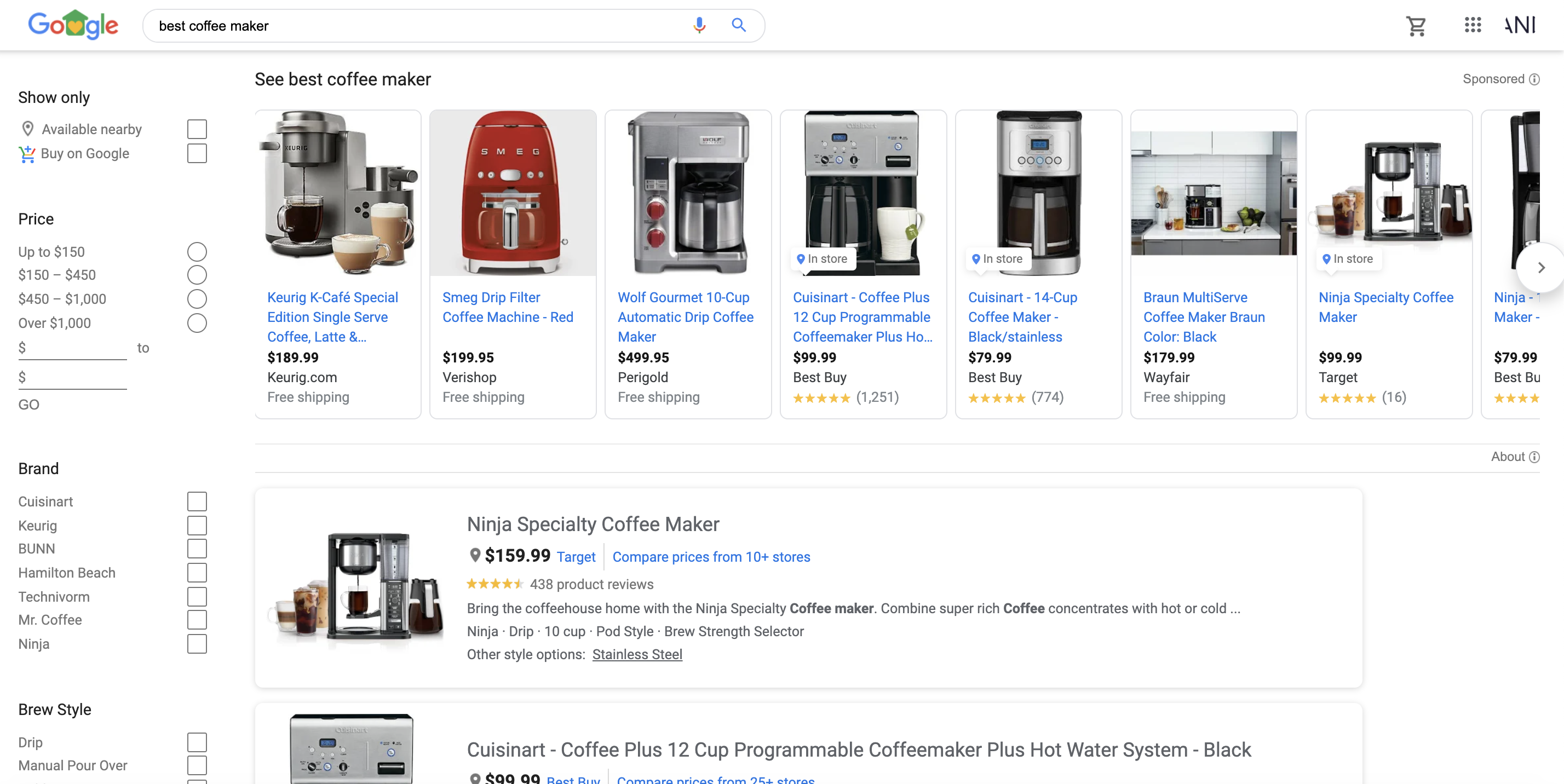 strategy for dealing with Google Shopping update